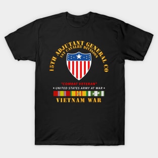 15th Adjutant General Company, 1st Cavalry Division, Vietnam Veteran T-Shirt